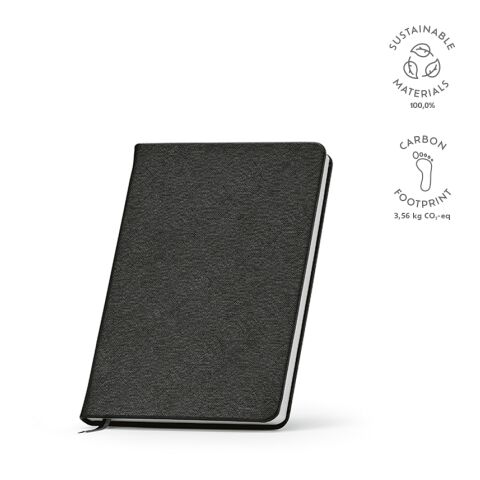 Wilde Notebook A5 Recycled PU 80 gsm  Black | Without Branding | A5