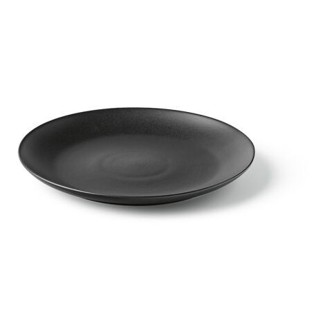 Gaudi ceramic dinner plate. Matt finish. Made in Portugal Black | No Branding | not available | not available | not available