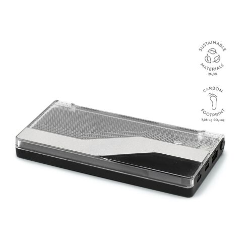 Voltix Powerbank Recycled ABS Battery 10 000 mAh  Black | Without Branding | 10 000 mAh