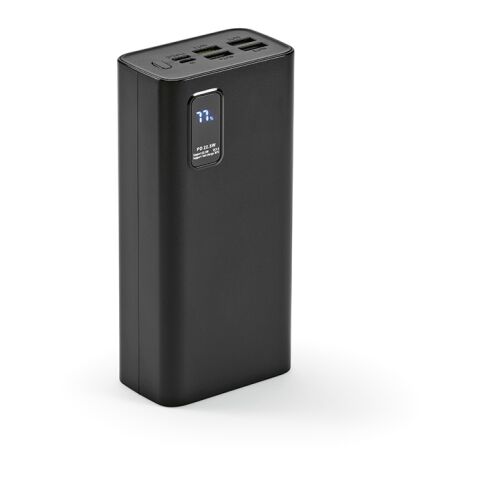 Hertz Powerbank rABS 30000mAh. LED display. 22.5W Charges laptop Solid black | No Branding | not available | not available | not available