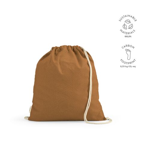 Lhotse Shopping Bag Recycled Cotton 140 gsm  brown | Without Branding