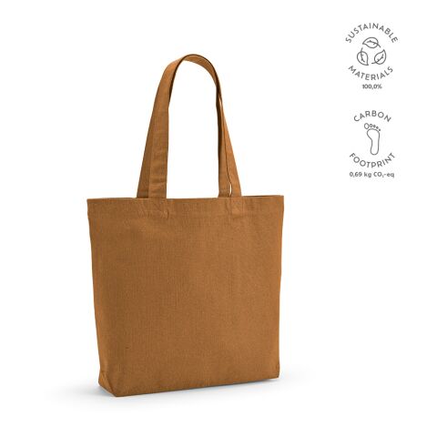 Kilimanjaro Shopping Bag Recycled Cotton 180 gsm brown | Without Branding