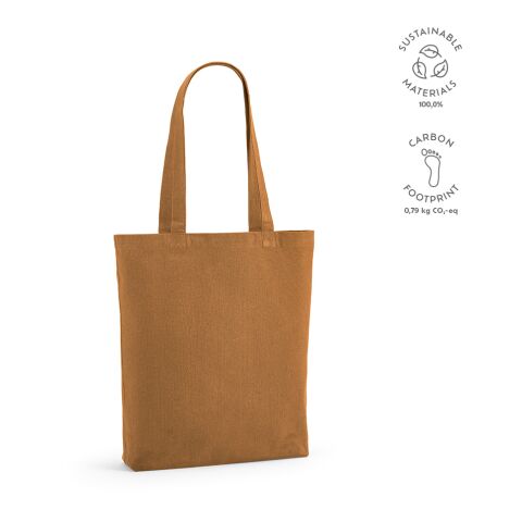 Elbrus Shopping Bag Recycled Cotton 220 gsm brown | Without Branding