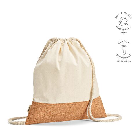 Orizaba Shopping Bag Recycled Cotton 180 gsm  Beige | Without Branding