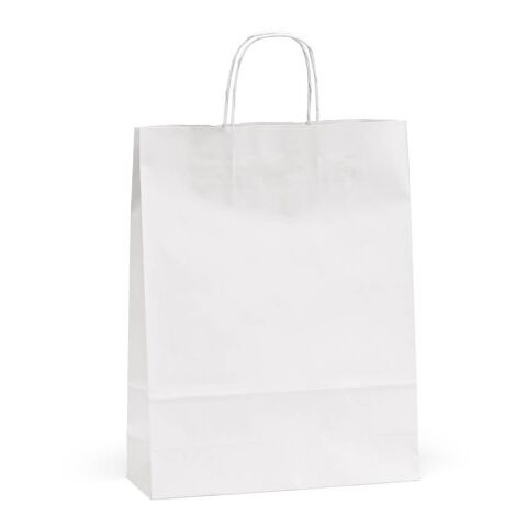 Etna L White FSC® Kraft Bag. 100gsm.Made in Portugal