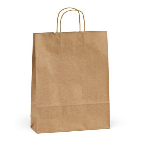 Vesuvio L Brown Recycled FSC® Kraft Bag. 115gsm. Made in Portugal