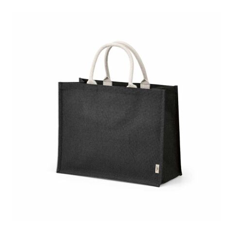 Toubkal Shopping Bag Jute rCotton. 40cm Handles