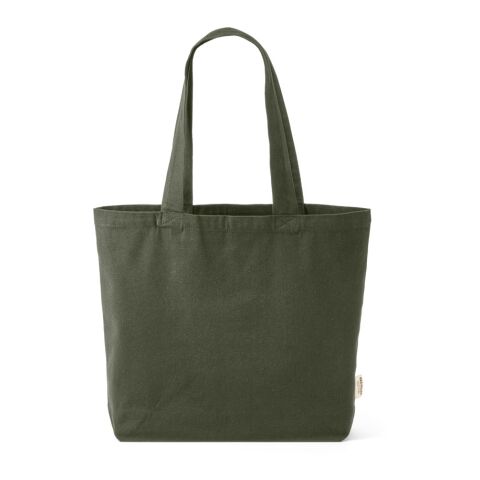 Mulhacen Shopping Bag rCotton 320gsm. 65cm Handles Army green