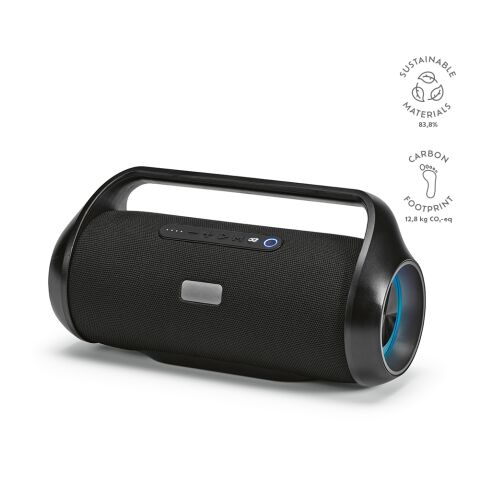 Newton Speaker Recycled ABS 6 000 mAh  Black | Without Branding | 6 000 mAh