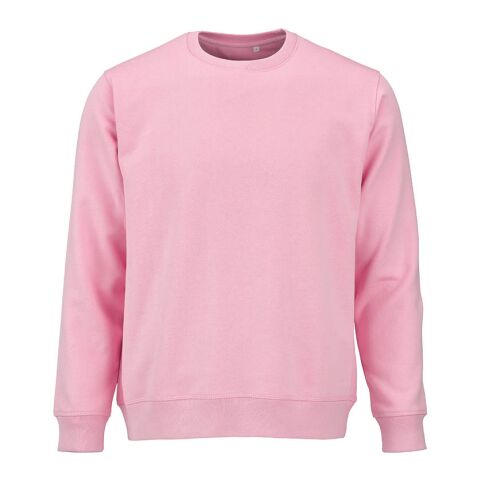 Waikiki U Unisex crew neck sweatshirt. Organic cotton and rPET. 300gsm Pink | No Branding | not available | not available | not available
