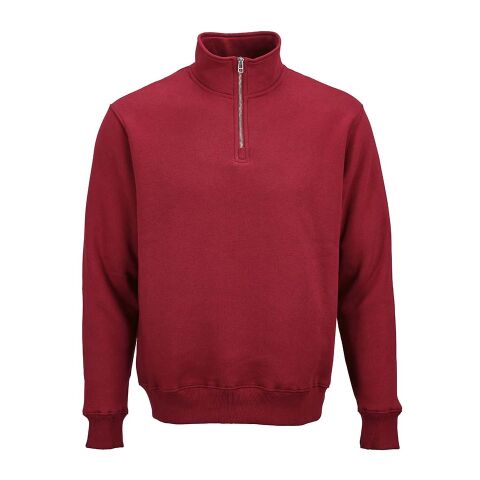 Malibu 1/4 zipper sweatshirt. Org. cotton, rCotton and rPET. Made in PT