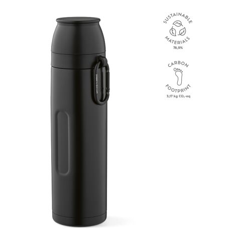Flinders Thermos Recycled Stainless Steel 1080 ml  Black | Without Branding