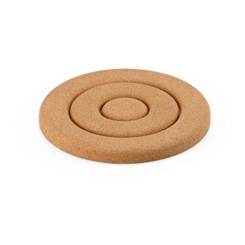 Mozart round cork double trivet. Made in Portugal Natural | No Branding | not available | not available | not available