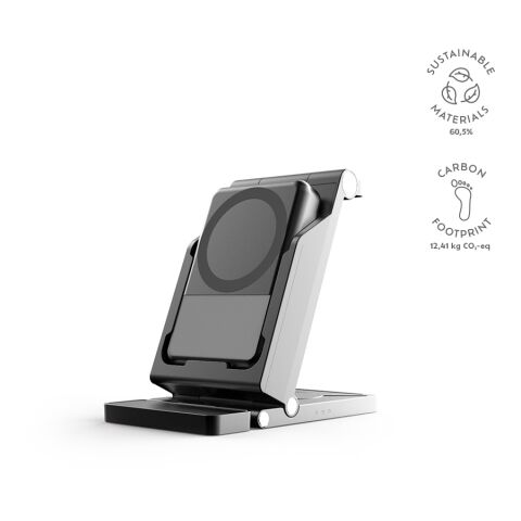 Trinifty Wireless Charger Recycled ABS 5 000 mAh  Black | Without Branding | 5 000 mAh