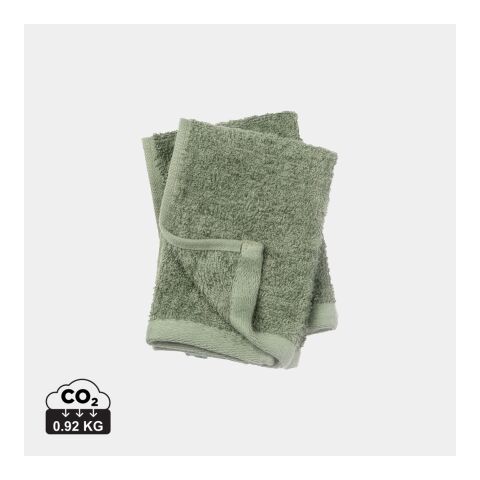 VINGA Birch towels 30x30 green | No Branding | not available | not available | not available