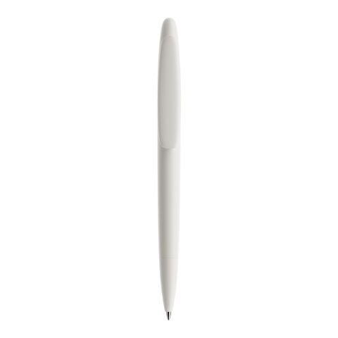 Prodir DS5 round twist pen white | no Branding | 1-colour screen printing | Matt | Matt | Black