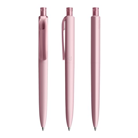 Prodir DS8 push ballpoint pen Soft Touch rose | Without Branding | Without Branding | Blue