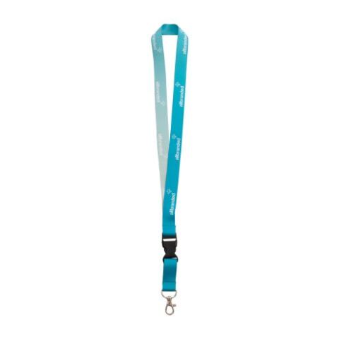 Full Colour Lanyards Custom Pantone Colour | Without Branding | 10 mm | Mobile phone loop | Landscape ID Card Holder | No Safety Break | Metal Short Release Clip