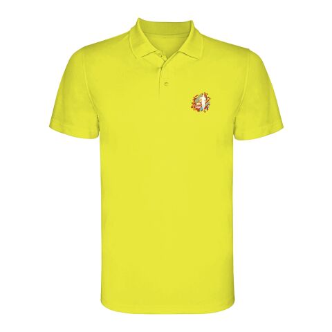 Monzha short sleeve kids sports polo Standard | Fluor Yellow | 4 | No Branding | not available | not available | not available