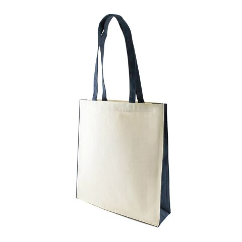 Kuku canvas tote bag navy blue | Without Branding