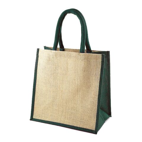 Mamba CT jute bag green | Without Branding