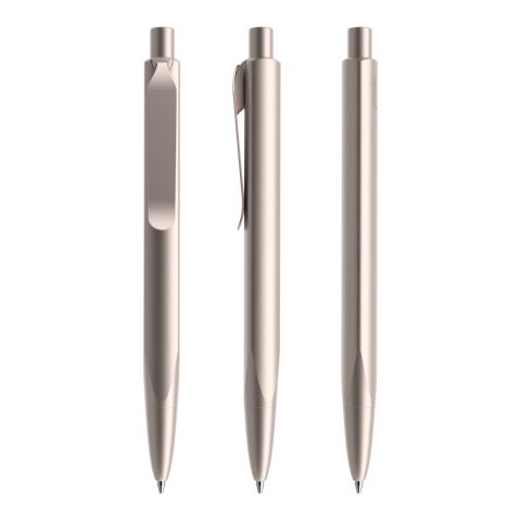 Prodir MS8 PSS push ballpoint pen beige | Without Branding | Without Branding | Blue