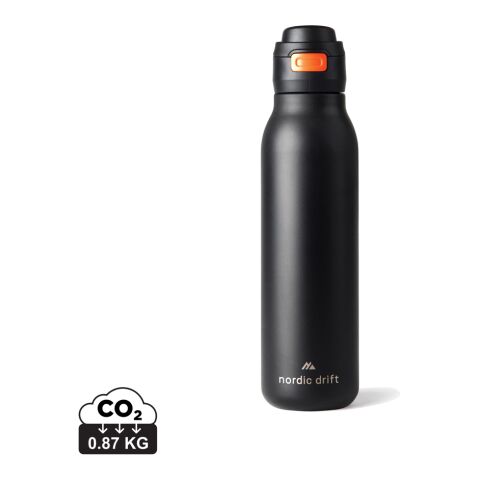 Nordic Drift Trail RCS Single Wall Water Bottle 750ml black | No Branding | not available | not available