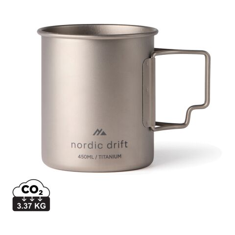 Nordic Drift Trail Ultra Light Titanium 450ml Cup silver | No Branding | not available | not available