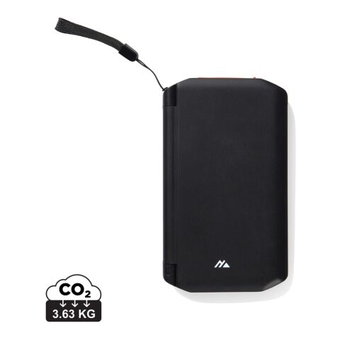 Nordic Drift Titan 10.000mAh solar powerbank with 3 panels black | No Branding | not available | not available