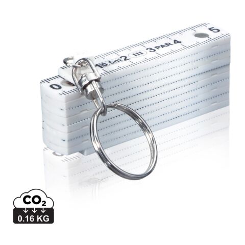 Mini folding rule white | No Branding | not available | not available