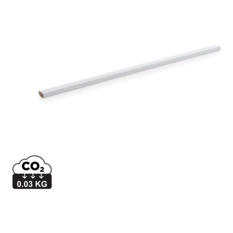 25cm wooden carpenter pencil White | No Branding | not available | not available