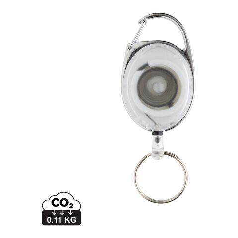 RCS recycled ABS roller clip keychain