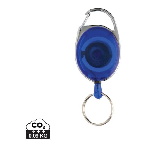 RCS recycled ABS roller clip keychain