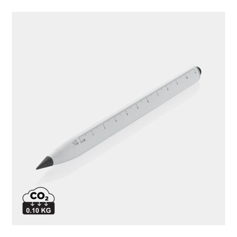 Eon RCS recycled aluminum infinity multitasking pen White | No Branding | not available | not available