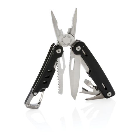 Solid multitool with carabiner black | No Branding | not available | not available