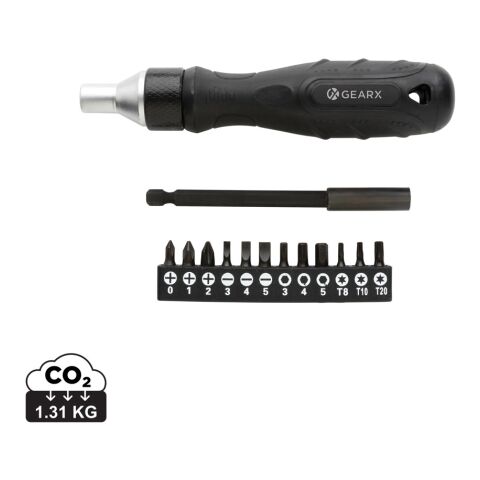 Gear X ratchet screwdriver black | No Branding | not available | not available