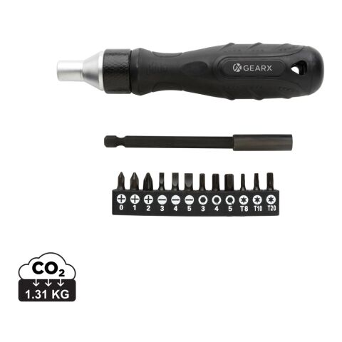 Gear X ratchet screwdriver black | No Branding | not available | not available