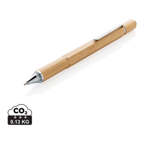 Bamboo 5 in 1 toolpen brown | No Branding | not available | not available