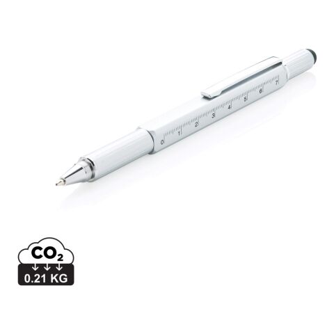5-in-1 aluminium toolpen