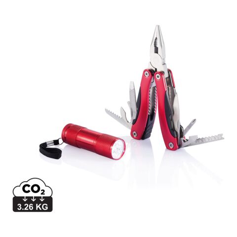 Multitool and torch set red | No Branding | not available | not available