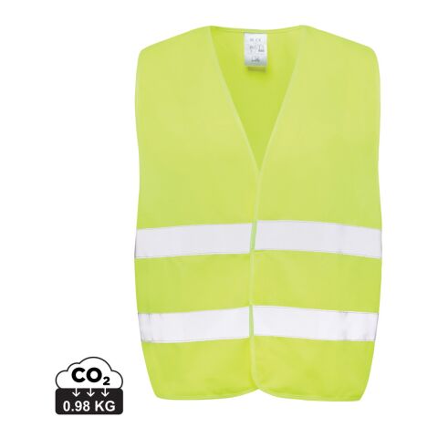 GRS recycled PET high-visibility safety vest