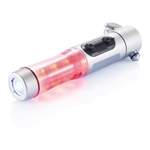 Emergency light with hammer