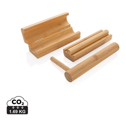 Ukiyo bamboo sushi making set brown | No Branding | not available | not available