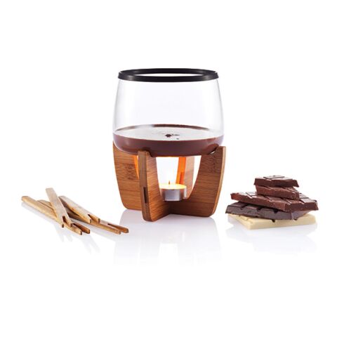 Cocoa chocolate fondue set 