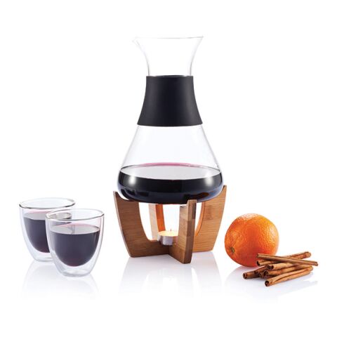 Glu mulled wine set with glasses 