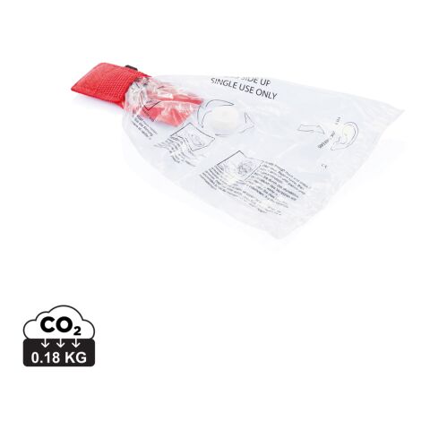 Keychain CPR mask red | No Branding | not available | not available