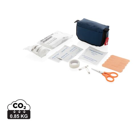 First aid set in pouch
