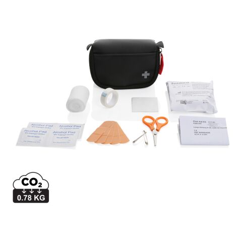 RCS recycled nubuck PU pouch first aid set mailable