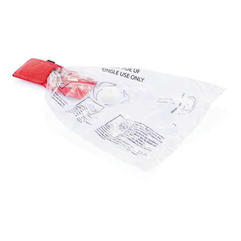 Keychain CPR mask