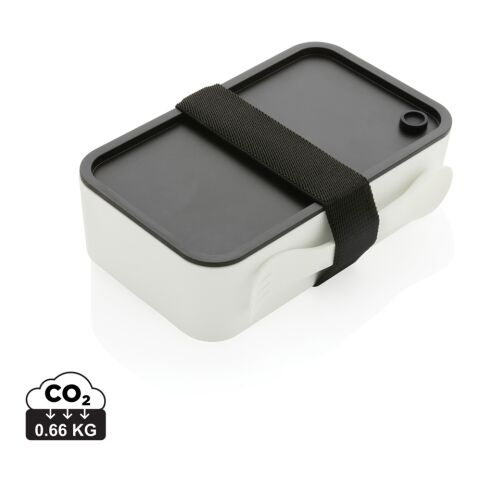 GRS RPP lunch box with spork White | No Branding | not available | not available
